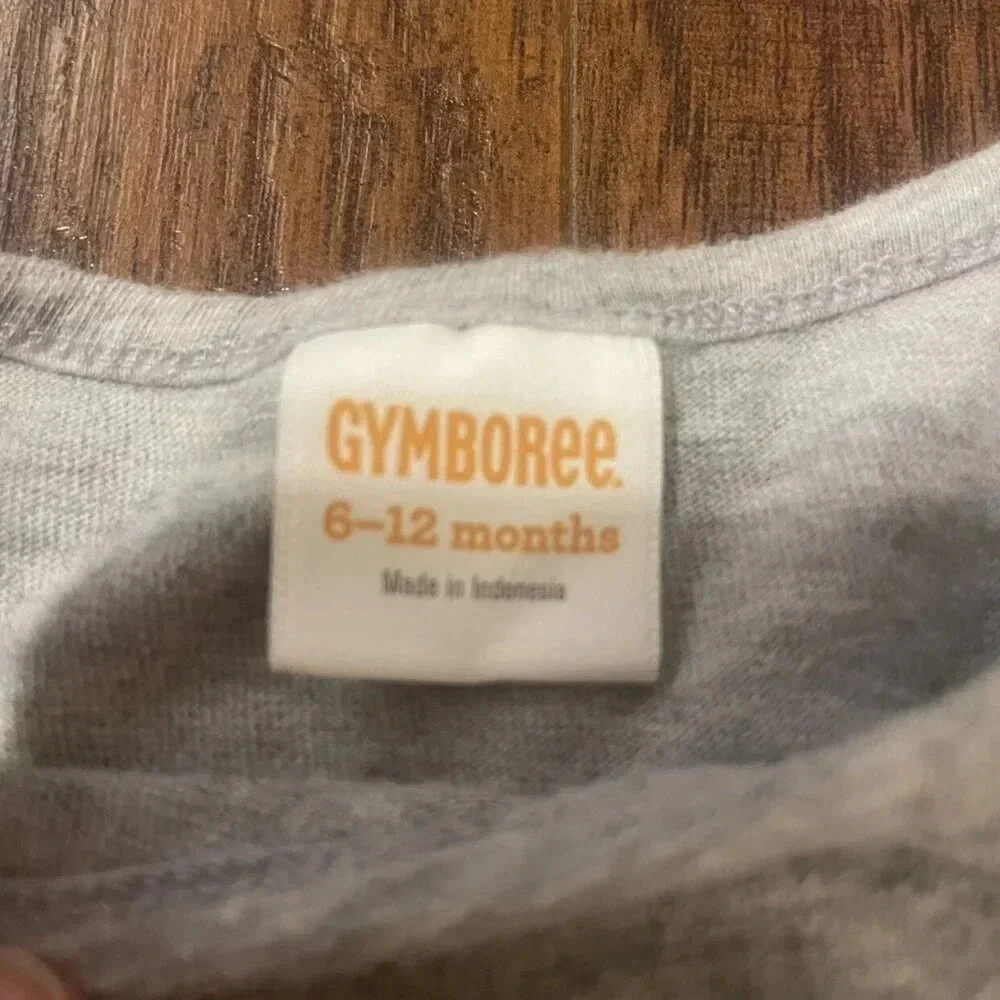 Gymboree 6-12 Months Long Sleeve Mushroom Fairy Tee